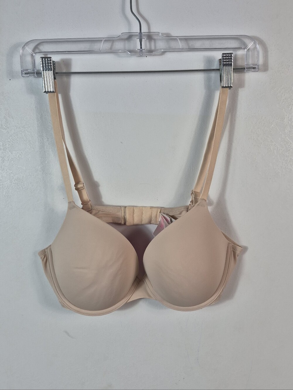 Victoria's Secret PINK Wear Everywhere Push Up Bra Beige Nude 38B